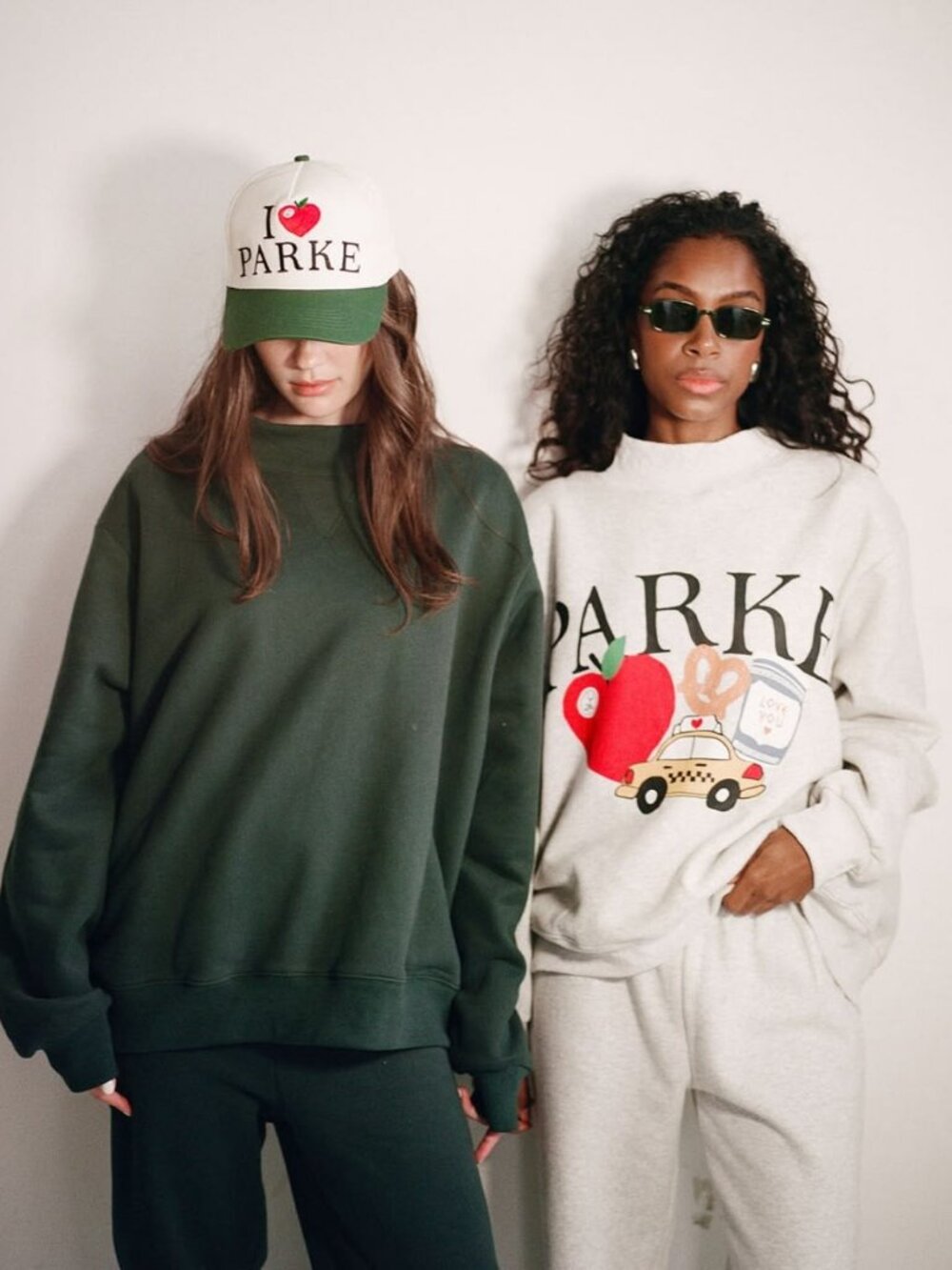 Parke NYC Graphic Fleece Mockneck - Gray - Size L/XL - Picture 7 of 9